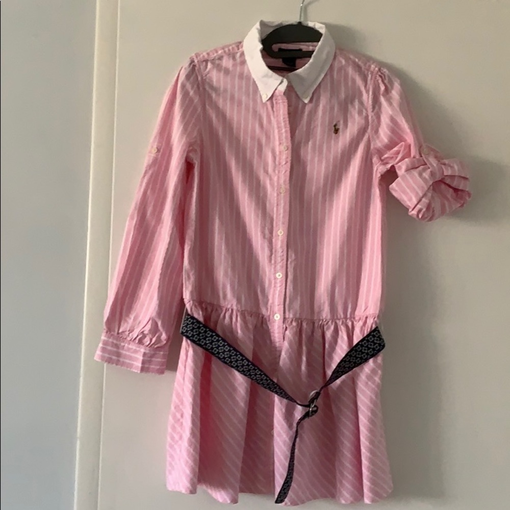 Ralph Lauren girls cotton bottom up dress